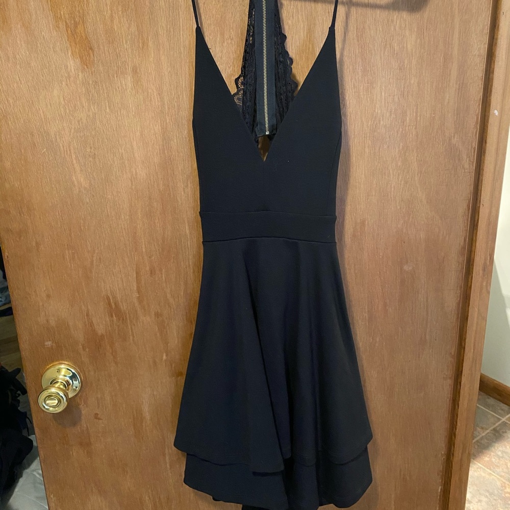 Black semi formal dress